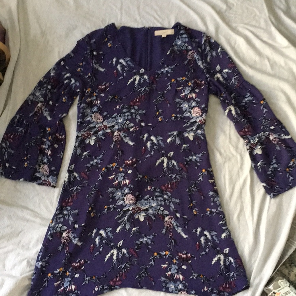Flowy but flattering floral dress